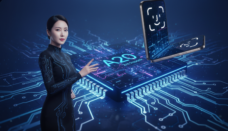 아이폰18의 업그레이드된 2nm A20 칩 내부 구조 시각화