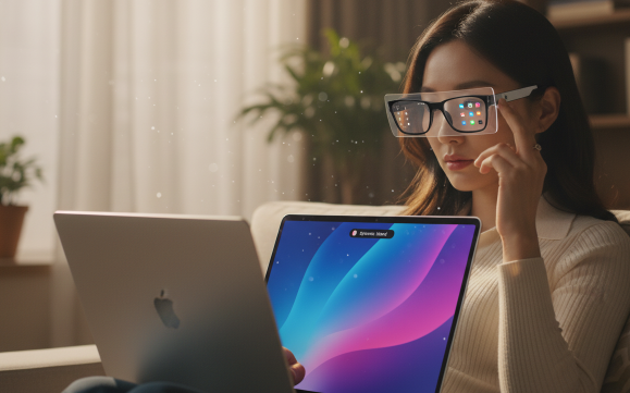 OLED 패널이 탑재되어 선명한 색감을 보여주는 차세대 맥북 프로