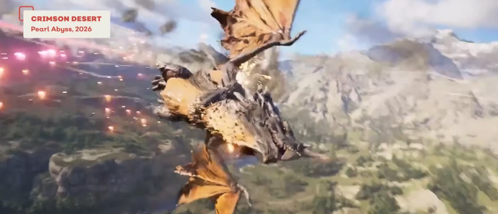 크림슨 데저트의 방대한 오픈 월드