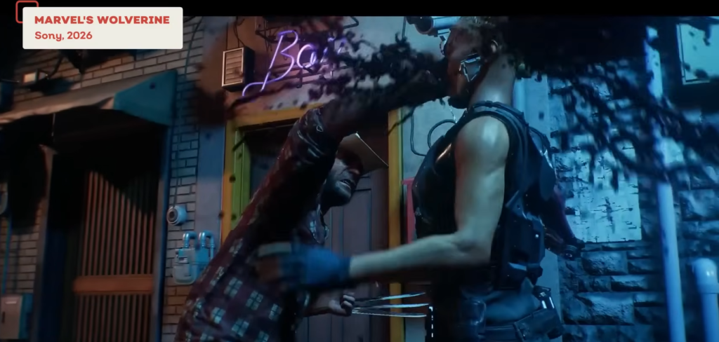 인섬니악 울버린 게임 내에서 구현된 새로운 혈흔 효과와 클로 액션